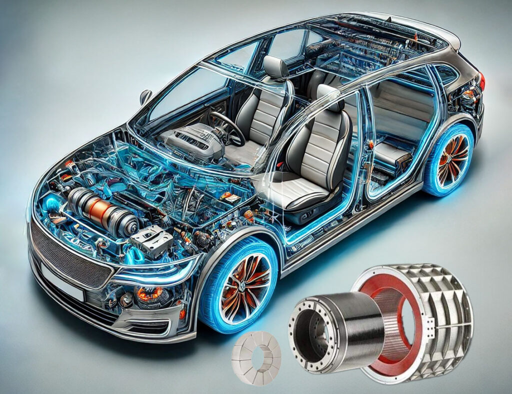 application of permanent magnets in new energy vehicles